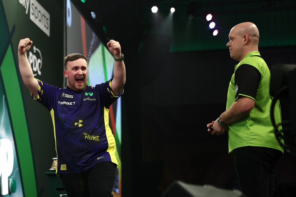 Littler proved to be a class above Van Gerwen in last Friday's final