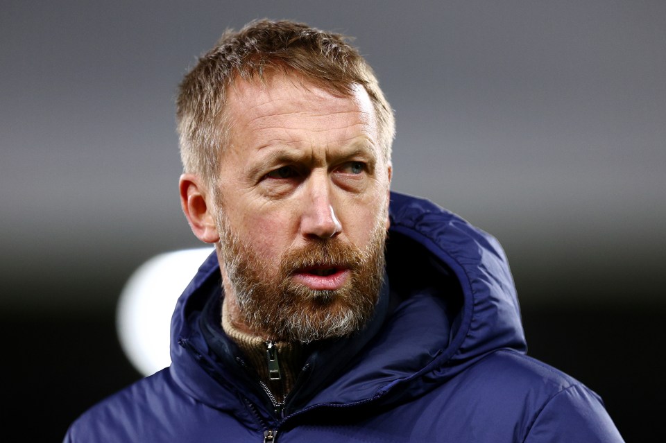 Potter is tipped to take over the helm at West Ham from Lopetegui