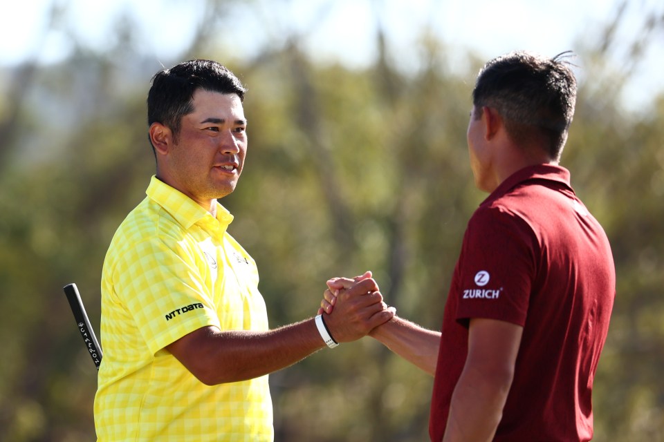Morikawa was left flabbergasted after being beaten by Matsuyama