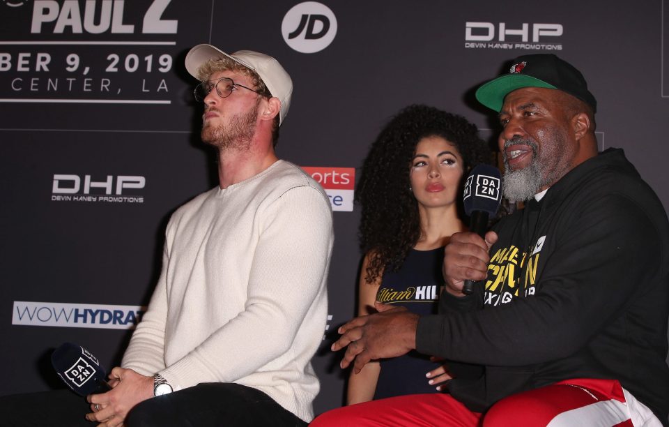 Logan Paul drafted in Briggs as his trainer for his second fight against KSI