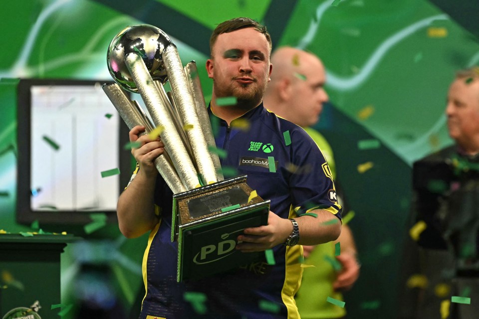 Littler became the youngest world champion in darts history on Friday night