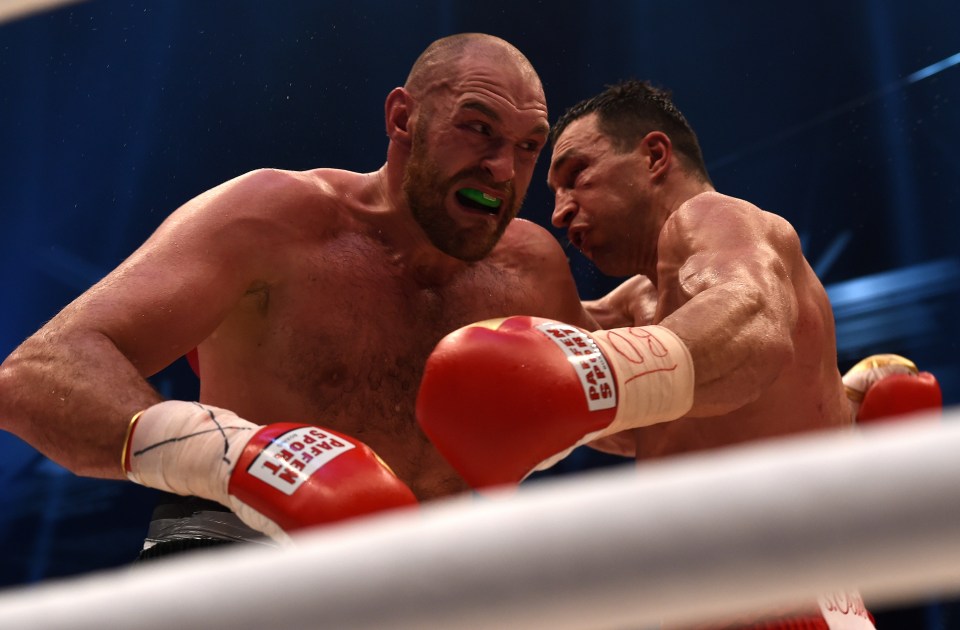 Fury dethroned Ukrainian boxing legend Klitschko in 2015