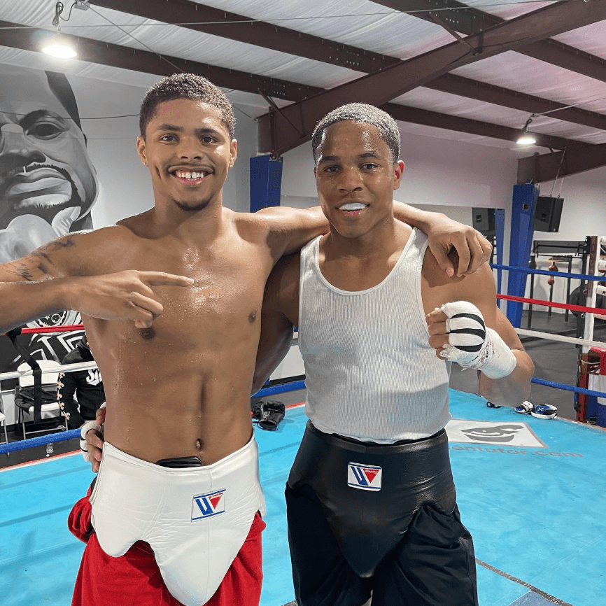 Schofield and Stevenson are former sparring partners